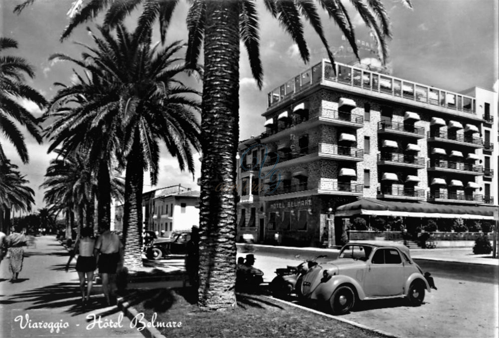 Hotel Belmare Viareggio Anno 1952