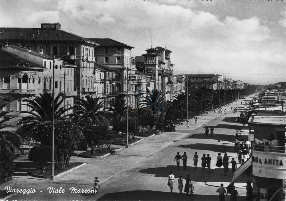 La Passeggiata Viareggio Anno 1952