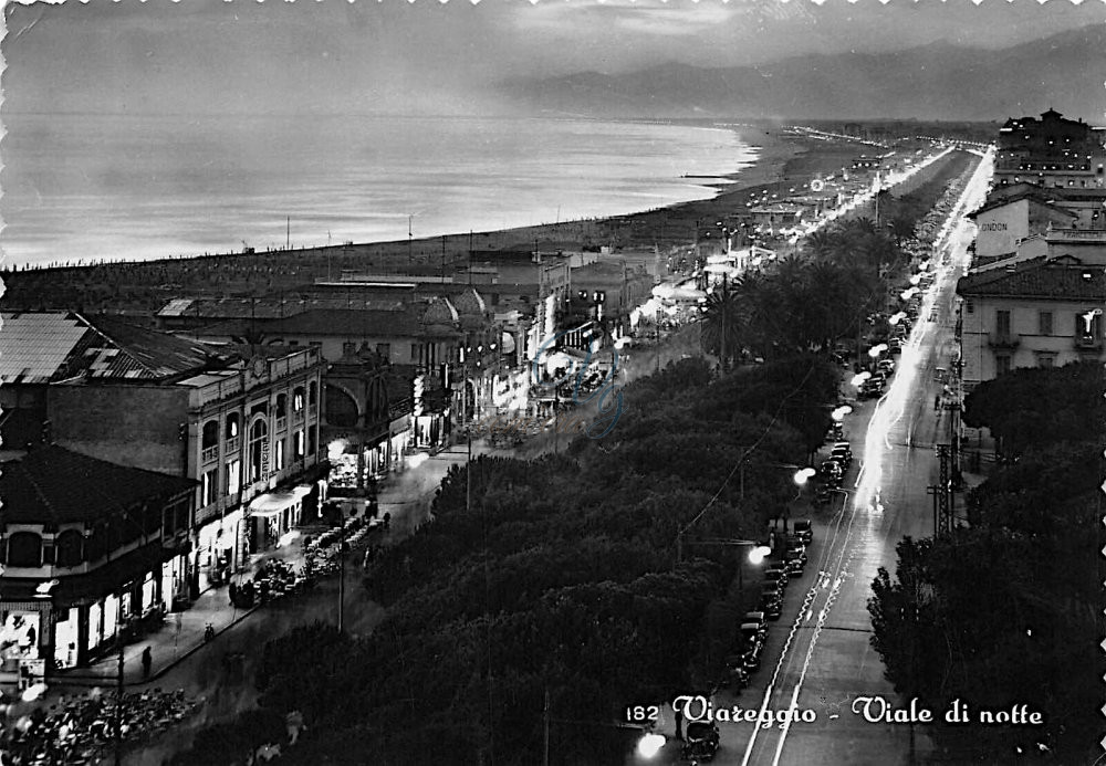 Viale Manin Viareggio Anni '50