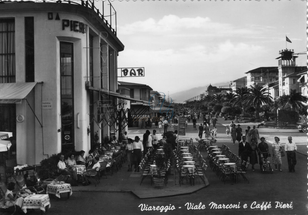 Caffe Pieri Viareggio Anno 1954