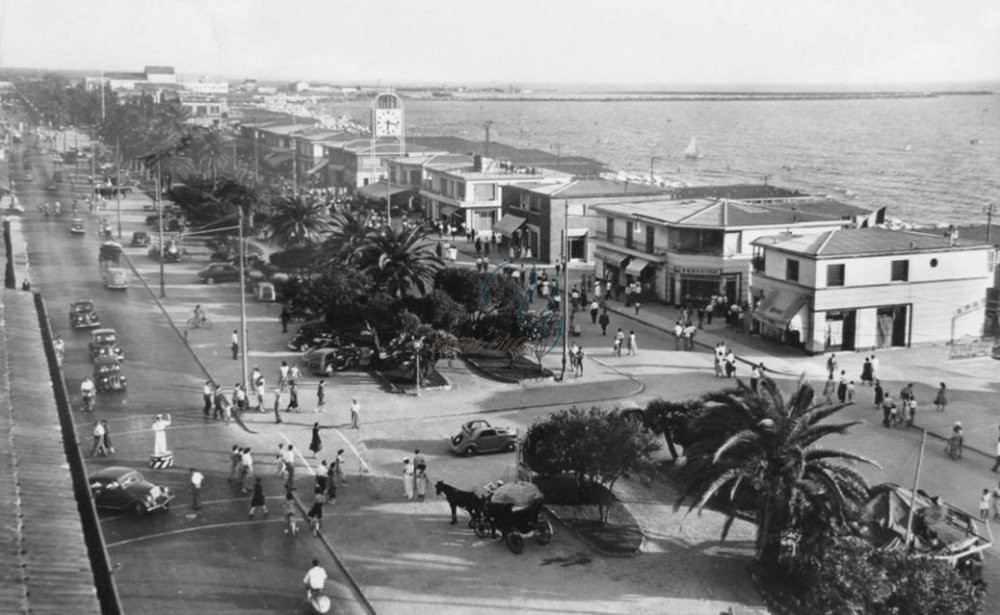 Viali a mare Viareggio Anno 1954