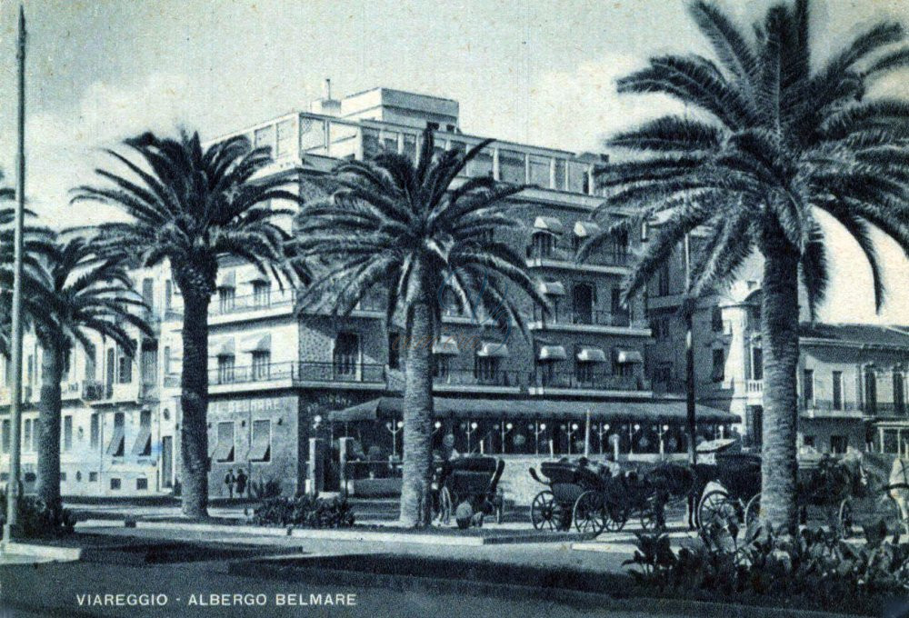 Albergo Belmare Viareggio Anno 1955