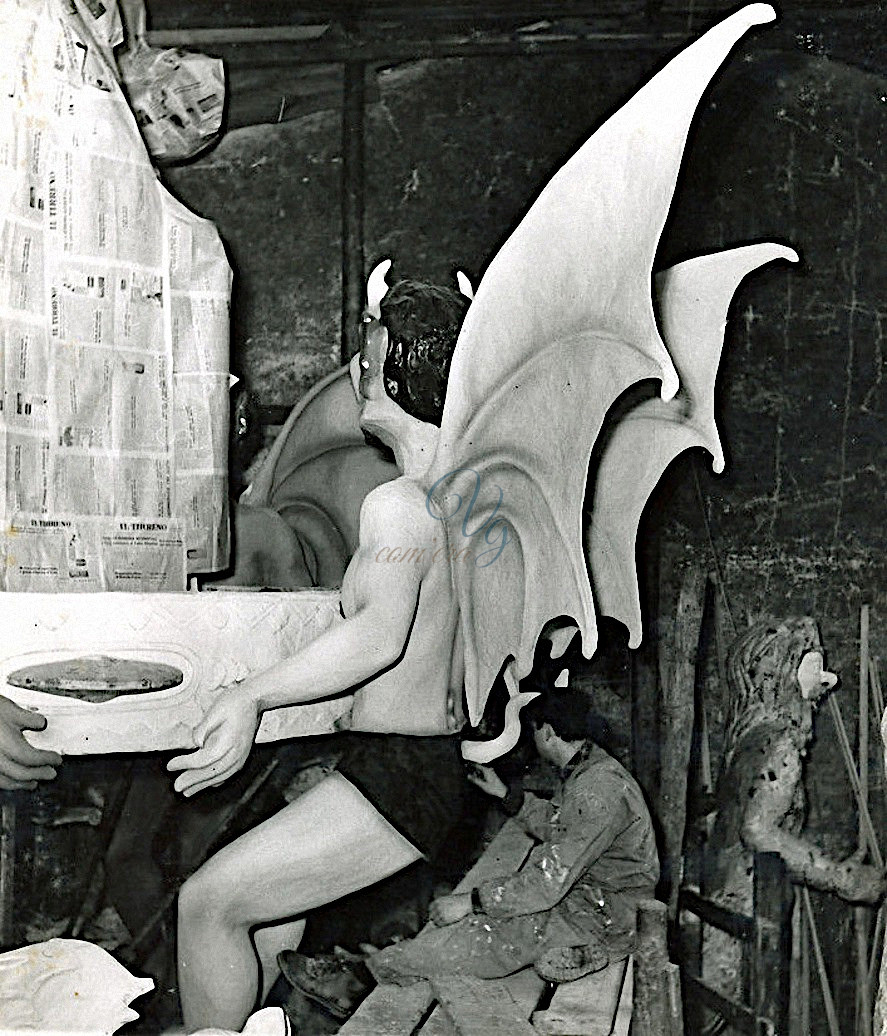 Baldoria all&rsquo;Inferno Viareggio Anno 1955