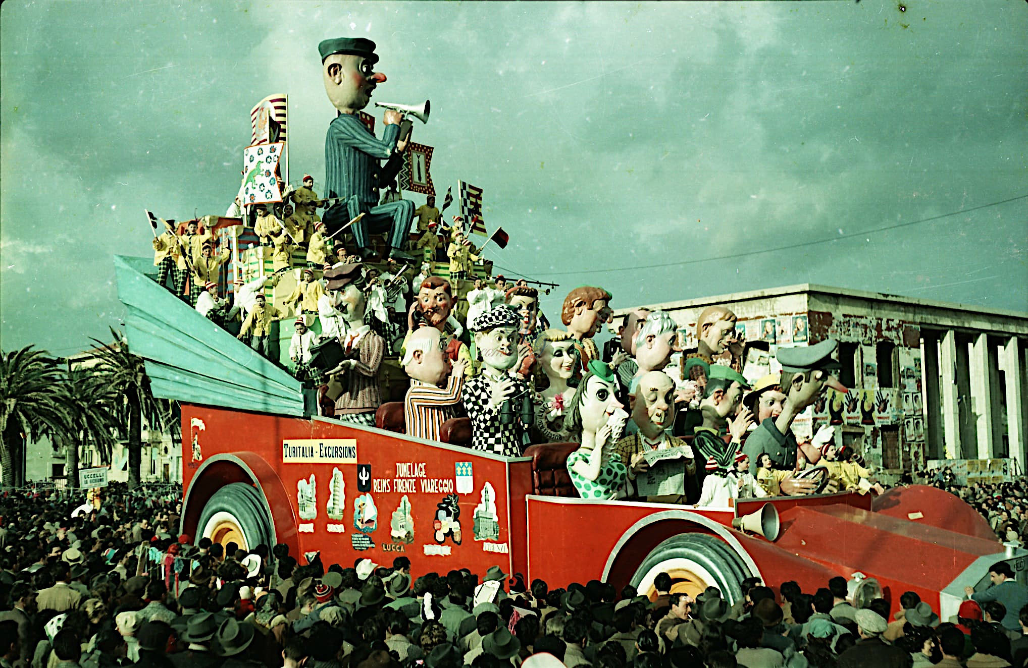 Gita turistica Viareggio Anno 1955