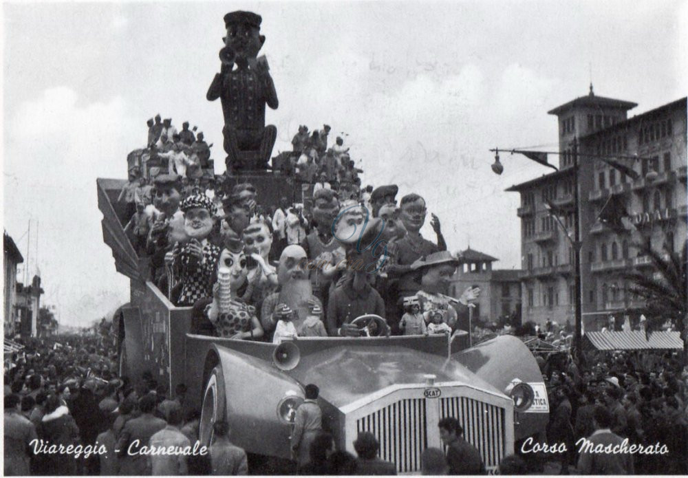 Gita turistica Viareggio Anno 1955