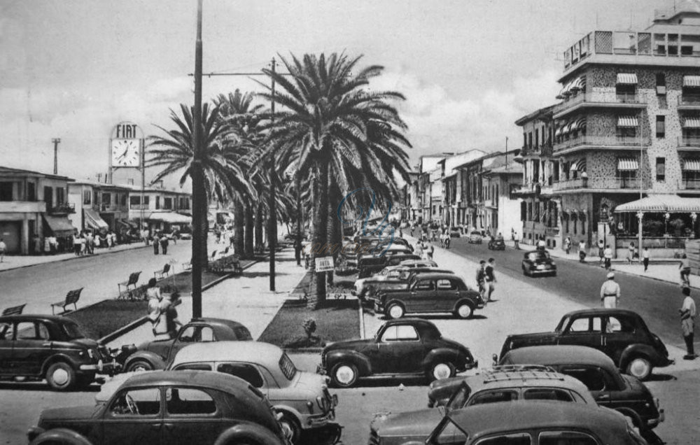 viale Carducci Viareggio Anno 1955