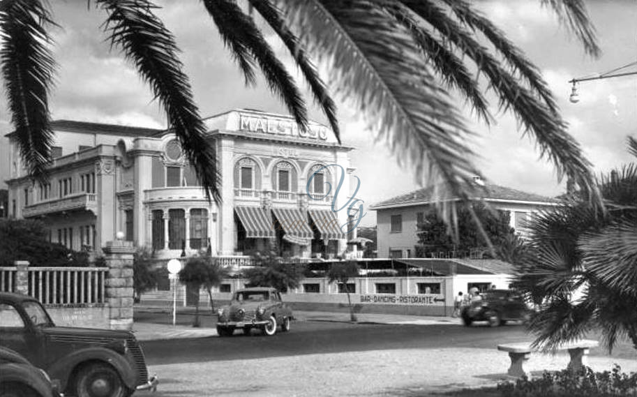 Albergo Maestoso Viareggio Anno 1956