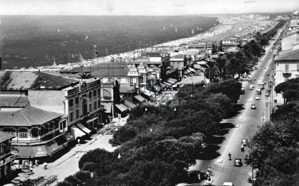 Viali a mare Viareggio Anno 1956