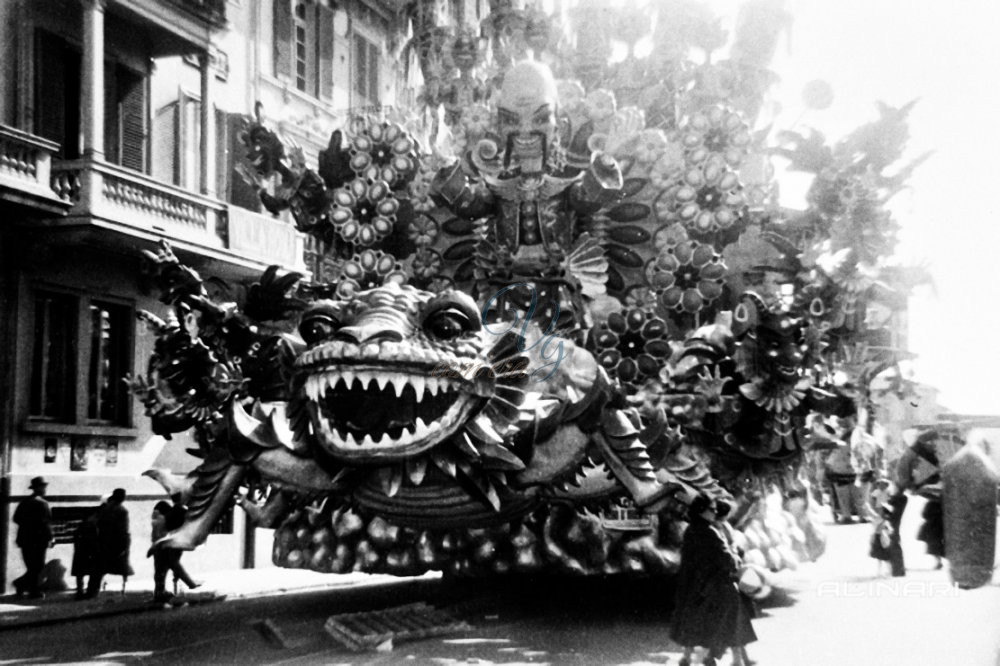 Cing Ciang mago d&rsquo;Oriente Viareggio Anno 1957