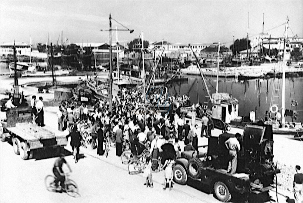 Riprese cinematograiche Viareggio Anno 1957