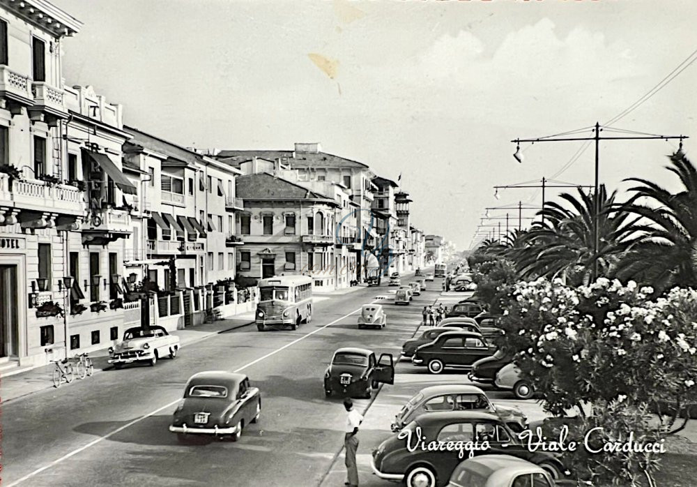 Viale Carducci Viareggio Anno 1957