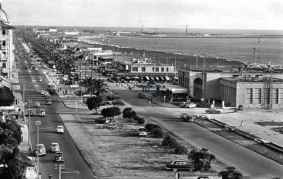 Viali a mare Viareggio Anno 1957
