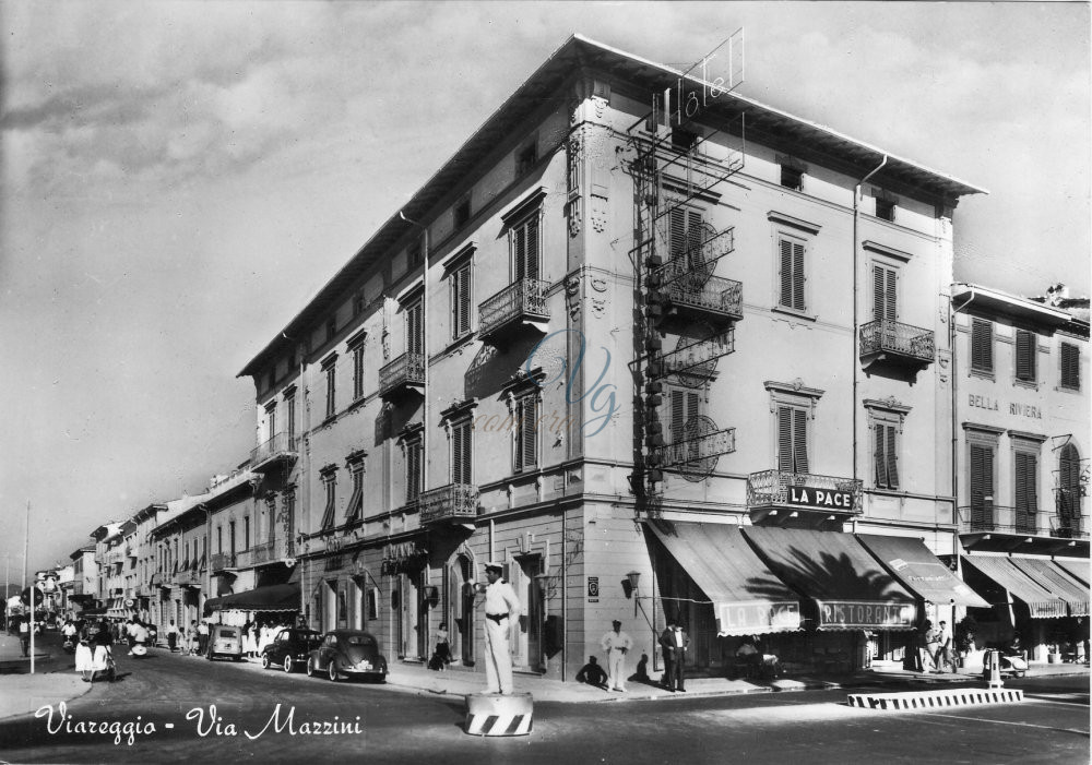 Hotel La Pace Viareggio Anno 1958