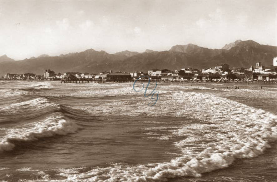 Il mare Viareggio Anno 1958