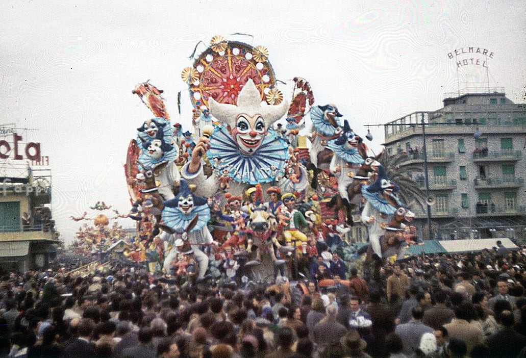 Pagliacci in cavalleria Viareggio Anno 1958