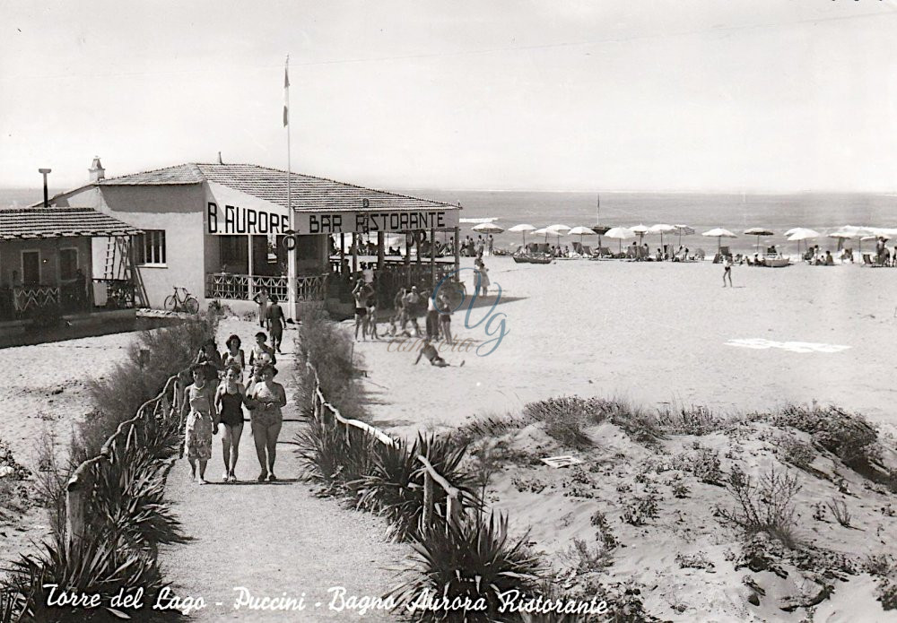 Bagno Aurora Viareggio Anno 1959