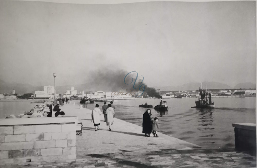 Dal molo Viareggio Anno 1959