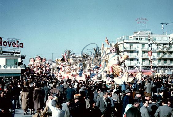 Re carnevale Viareggio Anno 1959