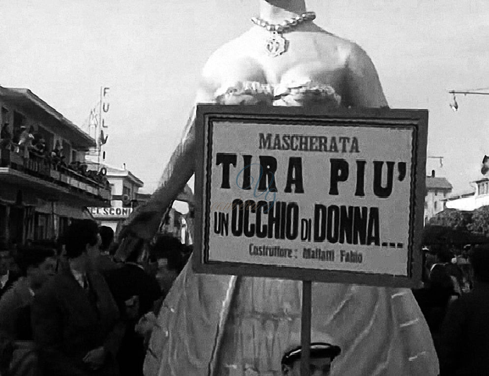 Tira più un occhio di donna Viareggio Anno 1959