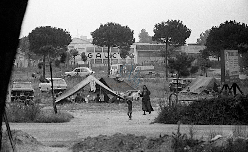 Accampamenti del circo Viareggio Anni '60
