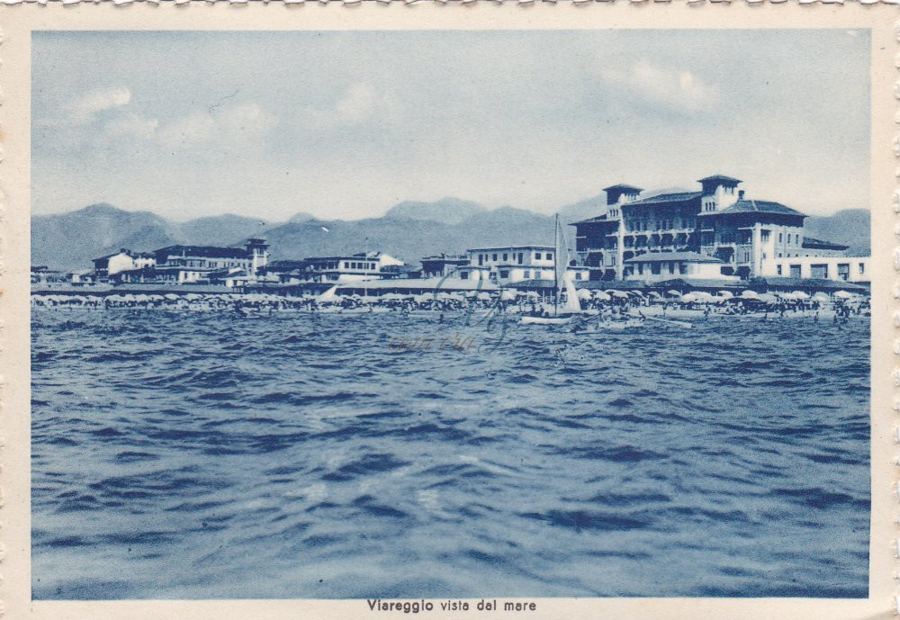 Bagni e bagnanti Viareggio Anni '60