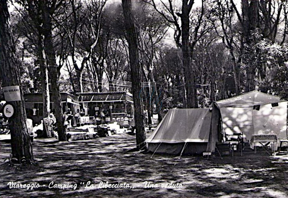 Campeggio La Libecciata Viareggio Anni '60