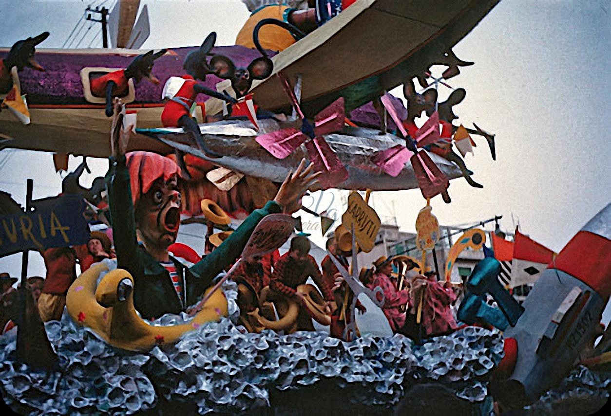 Diluvio universale Viareggio Anno 1960