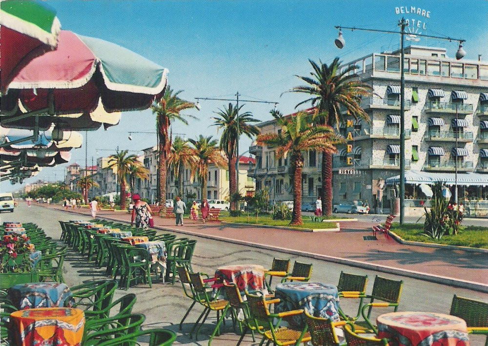 Hotel Belmare Viareggio Anno 1960