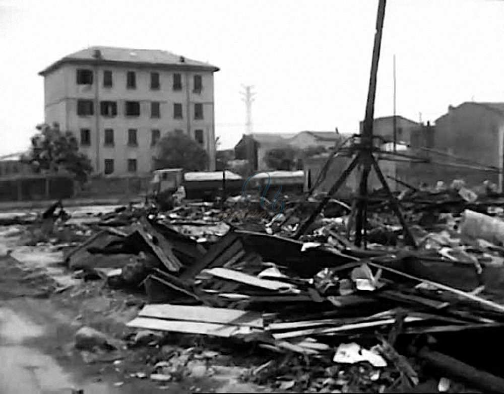 Incendio Baracconi Viareggio Anno 1960