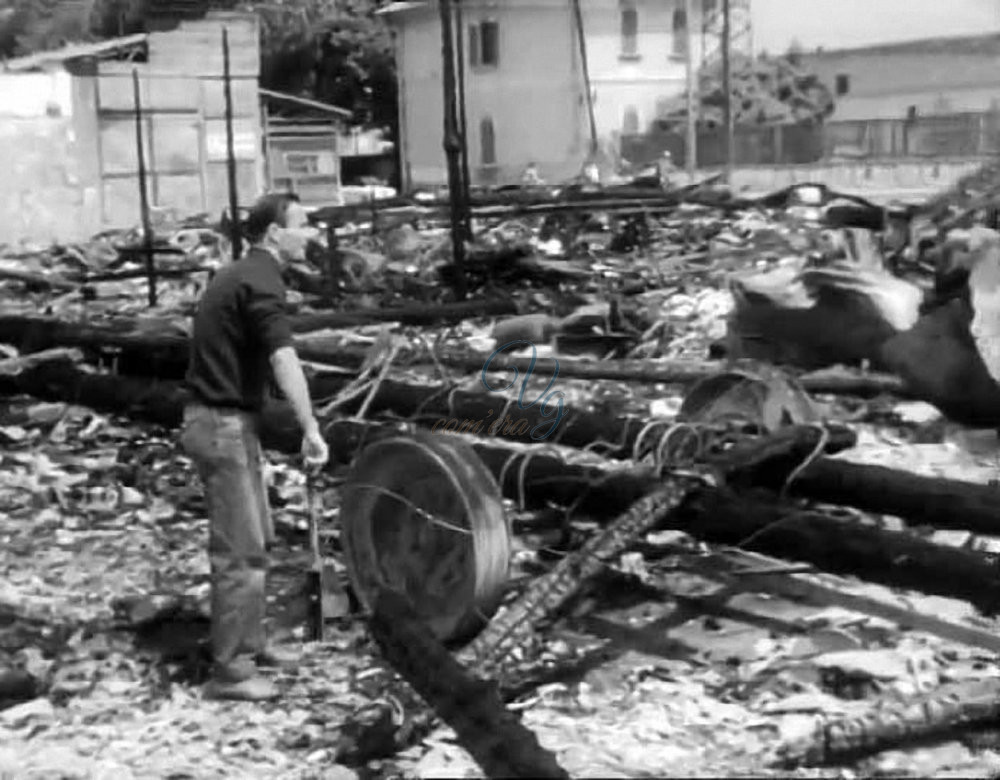 Incendio Baracconi Viareggio Anno 1960