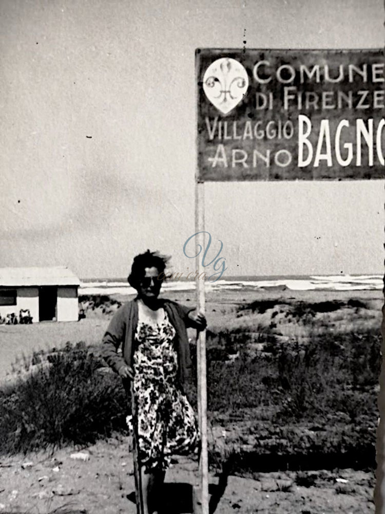 Ingresso villaggio Arno Viareggio Anni '60