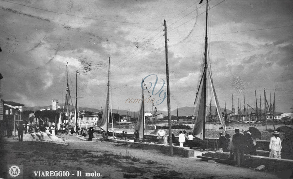 Molo in erba Viareggio Anni '60