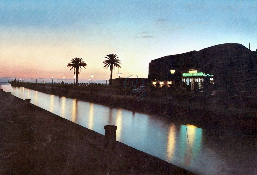 Molo notturno Viareggio Anni '60