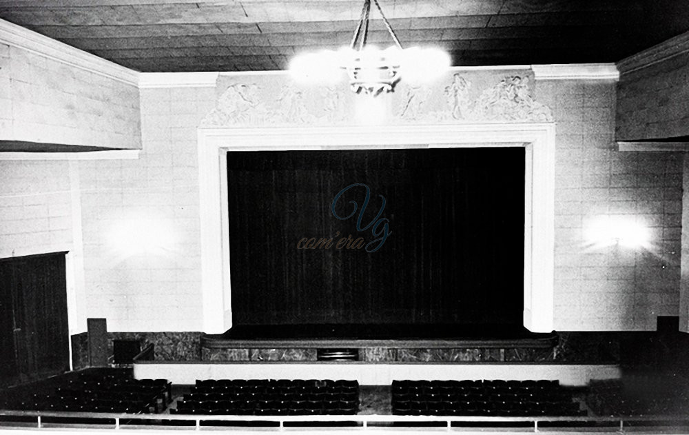 Palco teatro Eden Viareggio Anno 1960