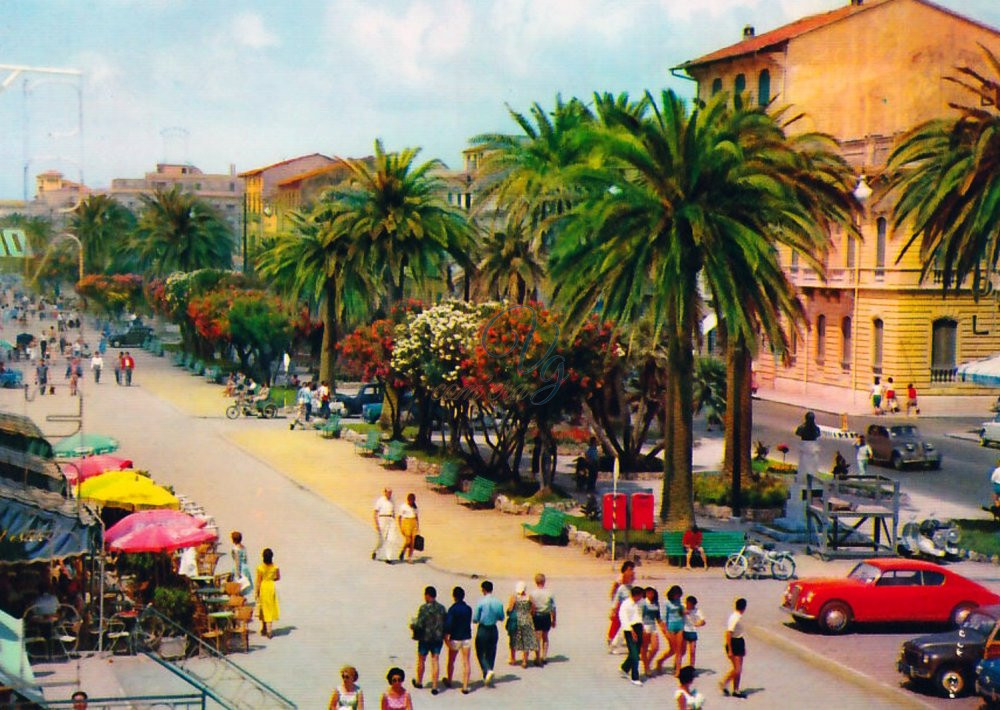 Passeggiata Margherita Viareggio Anni '60