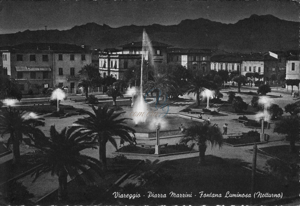Piazza Mazzini Viareggio Anni '60