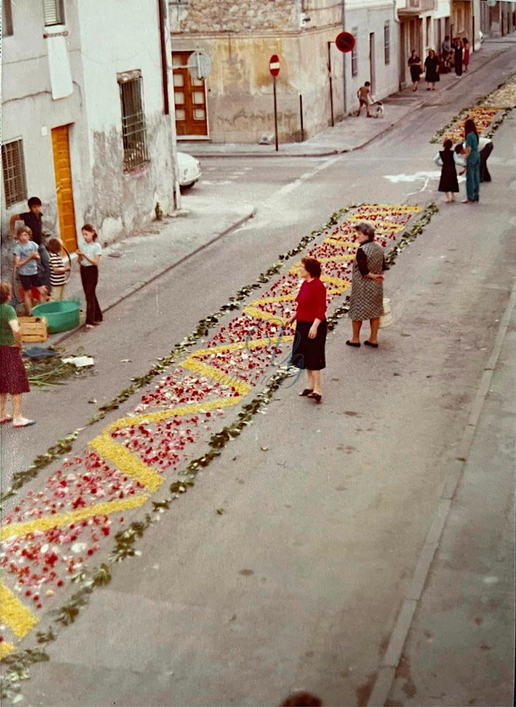 Preparazione Corpus Domini Viareggio Anni '60