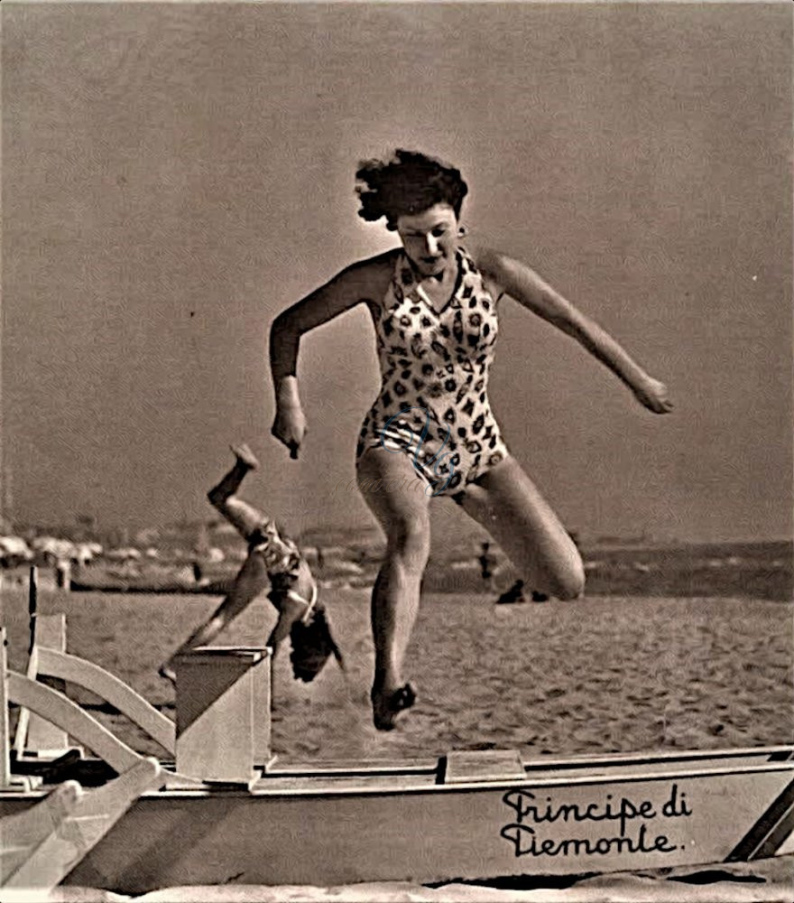 Salto del Patino Viareggio Anni '60