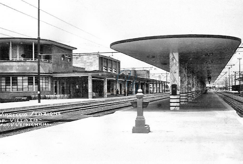 Stazione nuova Viareggio Anni '60