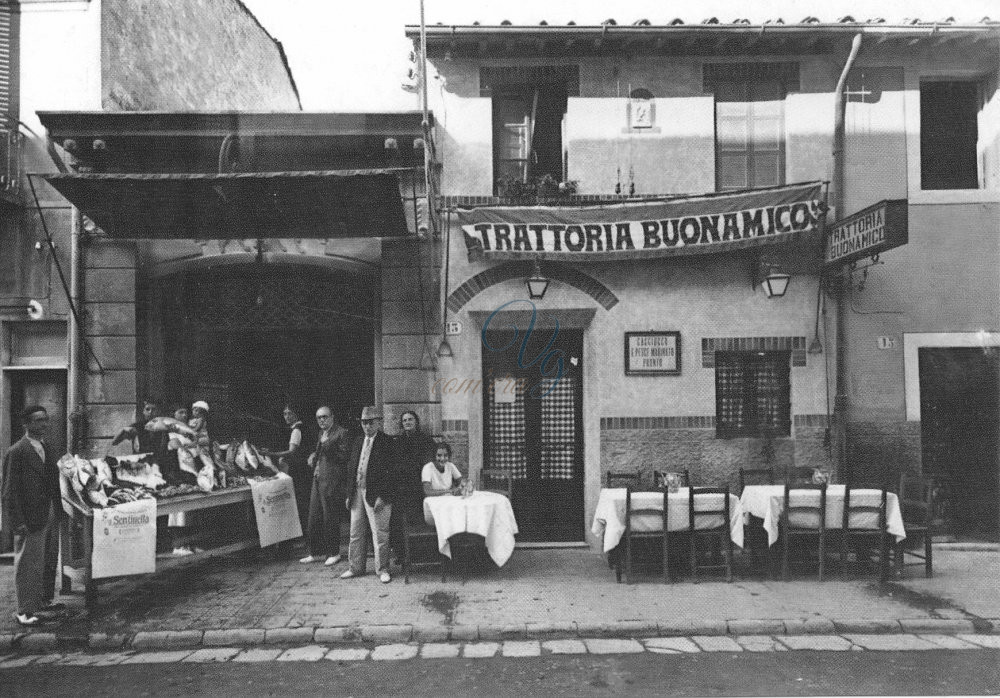 Trattoria Buonamico Viareggio Anni '60