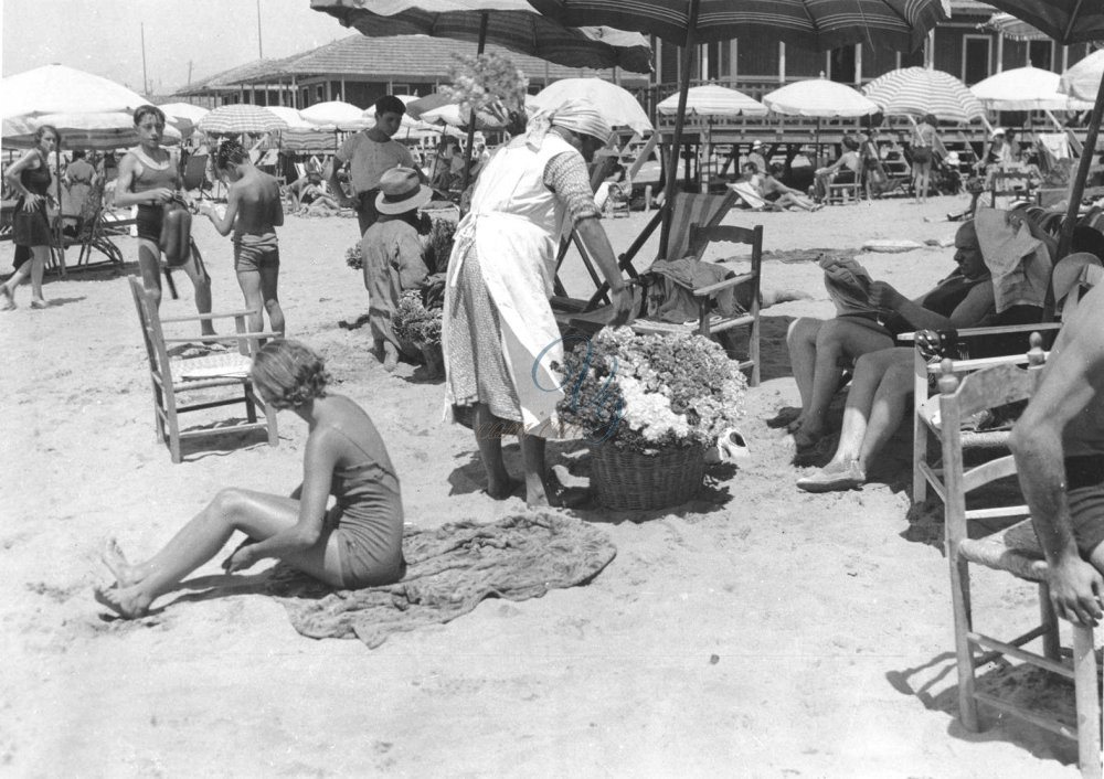 Venditrice ambulante Viareggio Anni '60