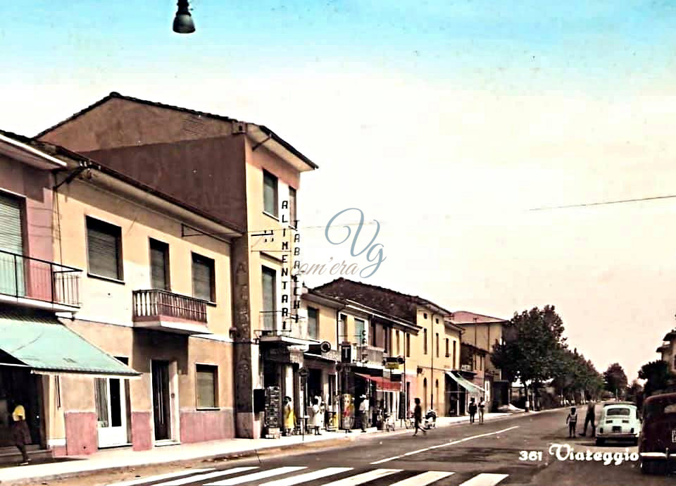 Via Aurelia sud Viareggio Anni '60