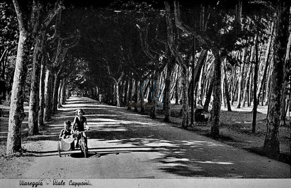 Viale Capponi Viareggio Anni '60