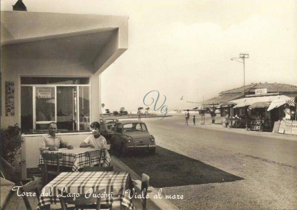 Viale al mare Viareggio Anni '60