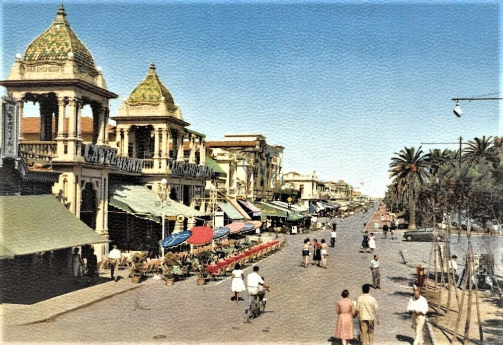 Viale margherita Viareggio Anni '60