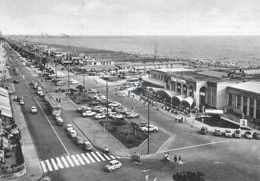 Viali a mare Viareggio Anni '60