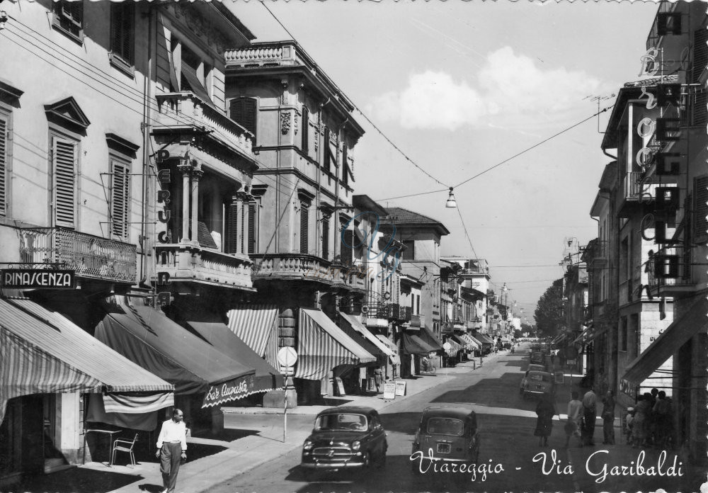 via Garibaldi Viareggio Anni '60