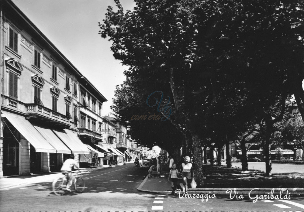 via Garibaldi Viareggio Anni '60