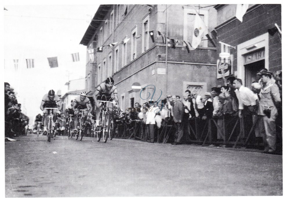 Corsa ciclistica Viareggio Anno 1961