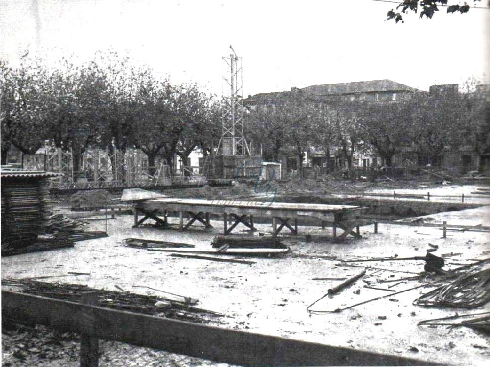 Costruzione del palazzo Comunale Viareggio Anno 1962